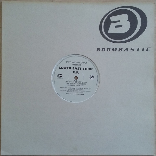 Stephan Mandrax - Lower East Tribe E.P. | Boombastic (BL 01) - 2 Stephan Mandrax - Lower East Tribe E.P. | Boombastic (BL 01) - 2