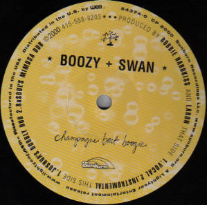 Boozy + Swan - Champagne Beat Boogie | Sunburn Records (54374-0) - main