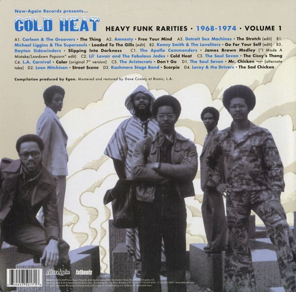 Various - Cold Heat - Heavy Funk Rarities 1968-1974 Vol.1 | Now-Again Records (NA5017-1) - 2 Various - Cold Heat - Heavy Funk Rarities 1968-1974 Vol.1 | Now-Again Records (NA5017-1) - 2