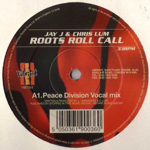 Jay-J & Chris Lum - Roots Roll Call | Vibrant (VIBT003) - main