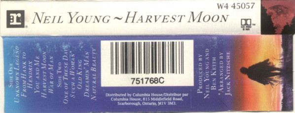 Neil Young - Harvest Moon | Reprise Records (W4 45057) - 2 Neil Young - Harvest Moon | Reprise Records (W4 45057) - 2