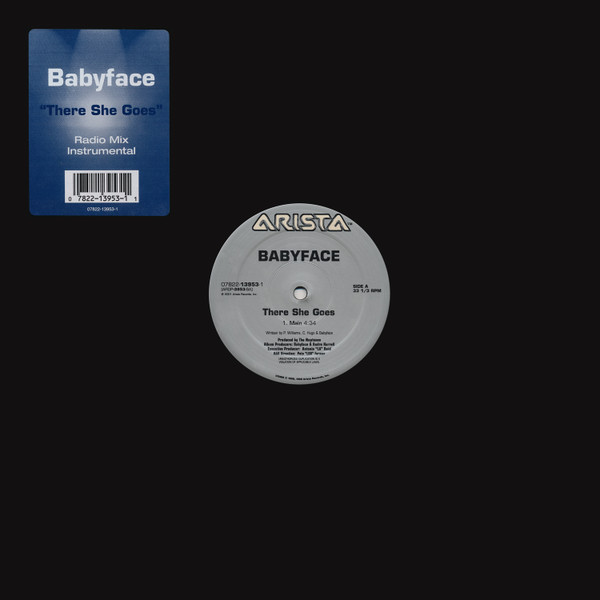 Babyface - There She Goes | Arista (07822-13953-1)