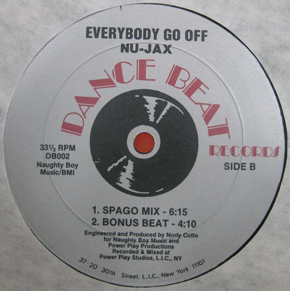 Nu-Jax - Everybody Go Off | Dance Beat Records (DB002) - 2 Nu-Jax - Everybody Go Off | Dance Beat Records (DB002) - 2