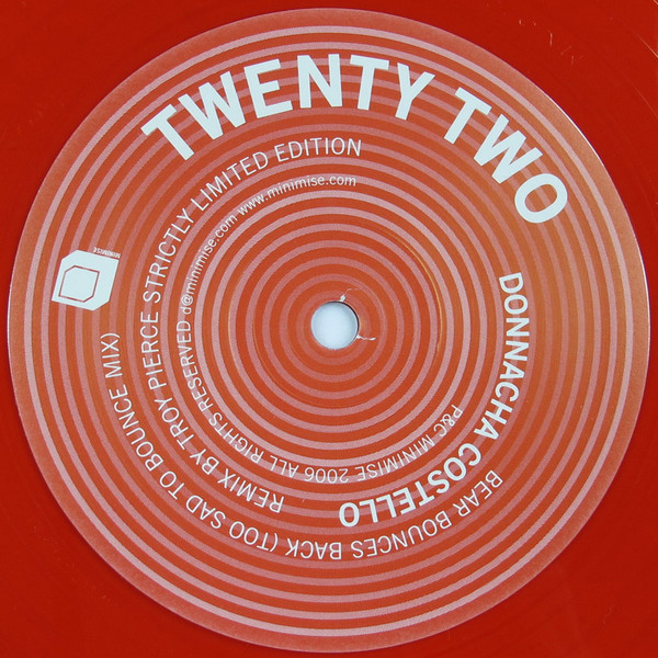 Donnacha Costello - Bear Bounces Back (Too Sad To Bounce Mix) | Minimise (TWENTY TWO)