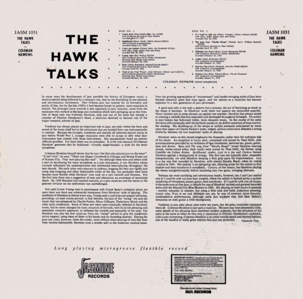 The Hawk Talks