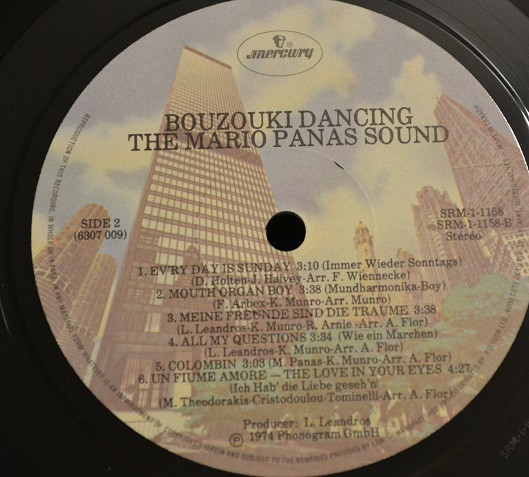 The Mario Panas Sound - Bouzouki Dancing | Mercury (SRM-1-1158) - 4 The Mario Panas Sound - Bouzouki Dancing | Mercury (SRM-1-1158) - 4