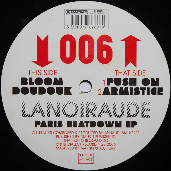 Lanoiraude - Paris Beatdown EP | Dialect Recordings (DIAL 006)