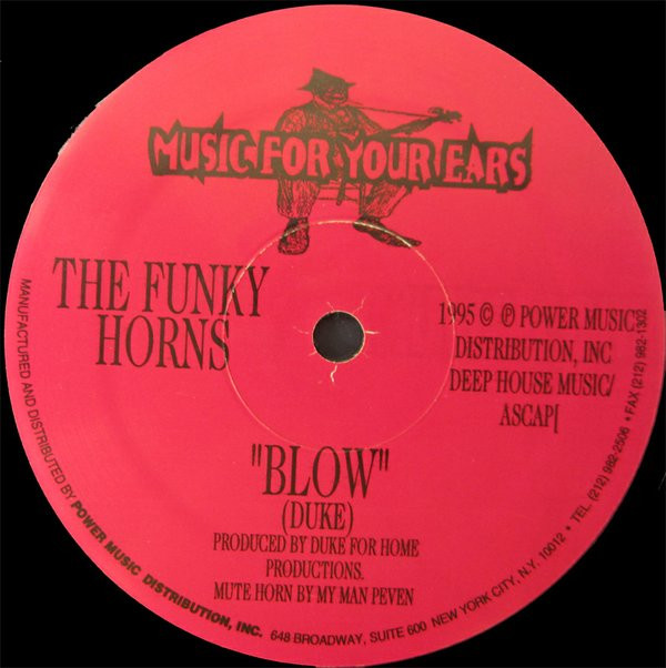 The Funky Horns - Blow | Music For Your Ears (MF-01) - main