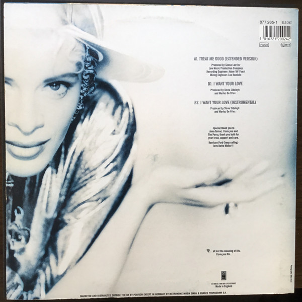 Yazz - Treat Me Good | Big Life (BLR 24T) - 2 Yazz - Treat Me Good | Big Life (BLR 24T) - 2