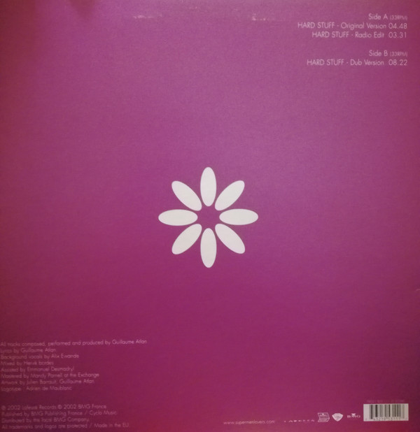 The Supermen Lovers - Hard Stuff (Get Your Ticket For A Ride) | BMG France (74321 953 111) - 2