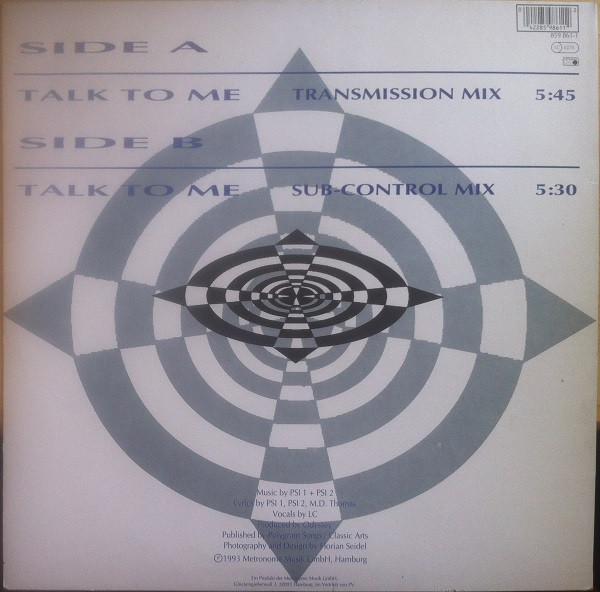 Odyssey - Talk To Me | Metronome (859 861-1) - 2