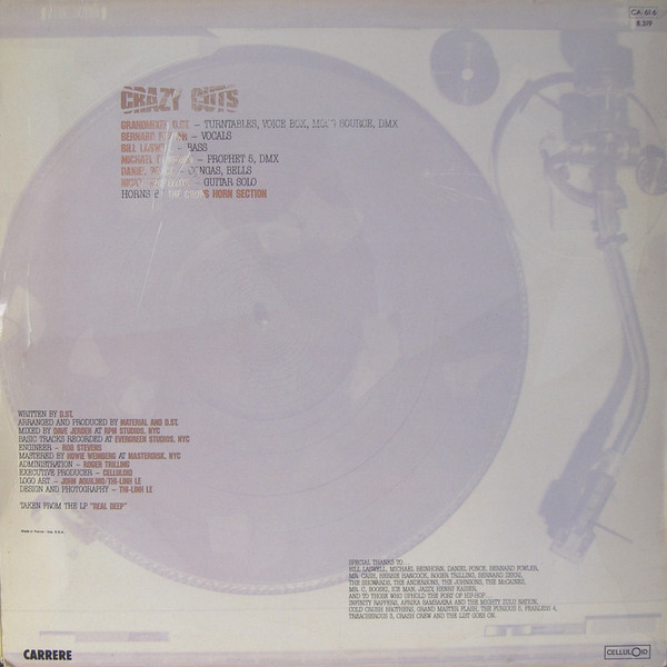 D.St. - Crazy Cuts | Carrere (8319) - 2