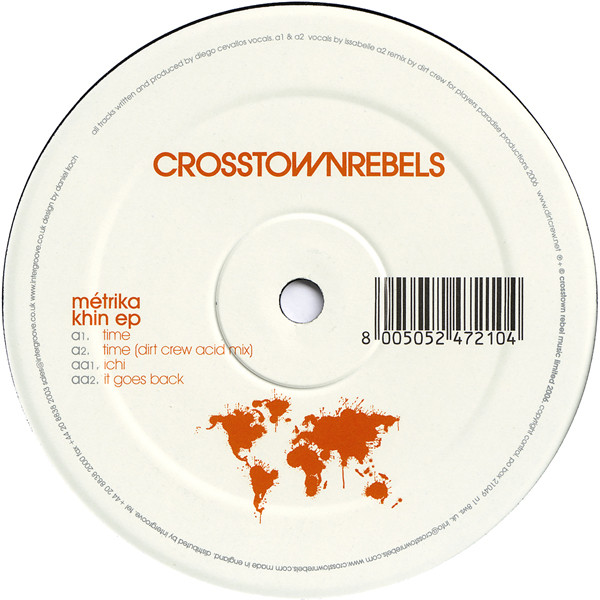 Métrika - Khin EP | Crosstown Rebels (CRM 026)