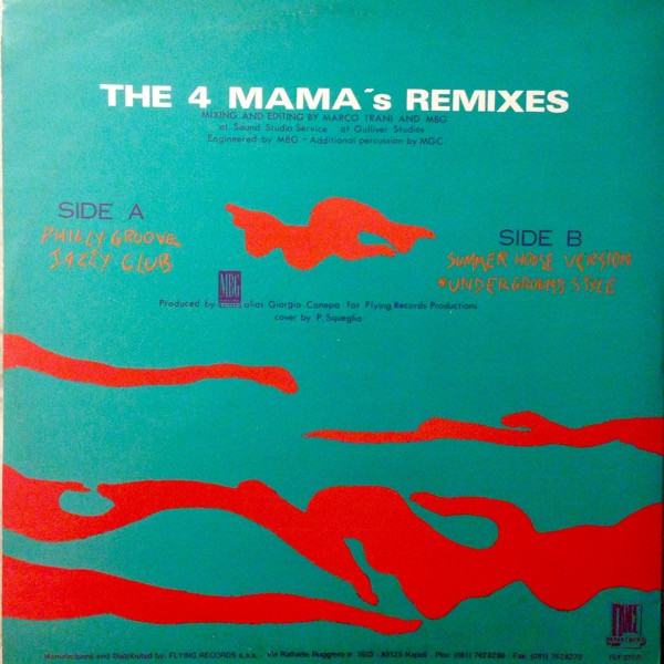 New Latin Age - Mama (Remixes) | Flying Records (FLY 027 R) - 2 New Latin Age - Mama (Remixes) | Flying Records (FLY 027 R) - 2