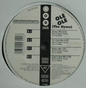 The Rod Project - Olé Olé (The Hymn) | ROD Records (120.20.004)