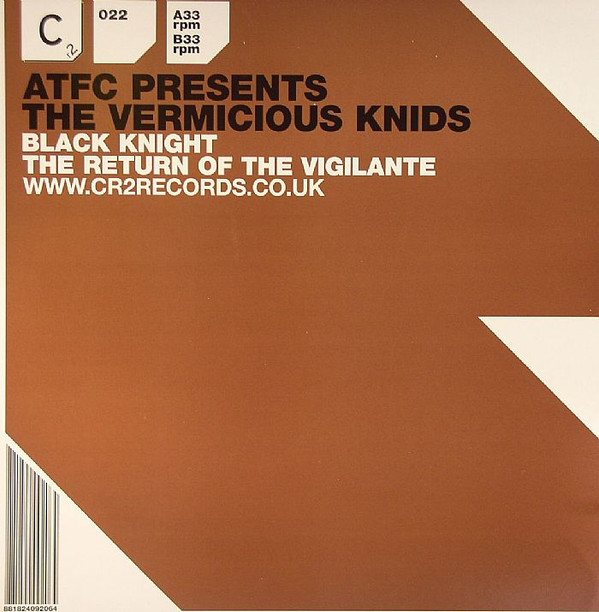 ATFC Presents The Vermicious Knids - Black Knight | Cr2 Records (12C2022) - main