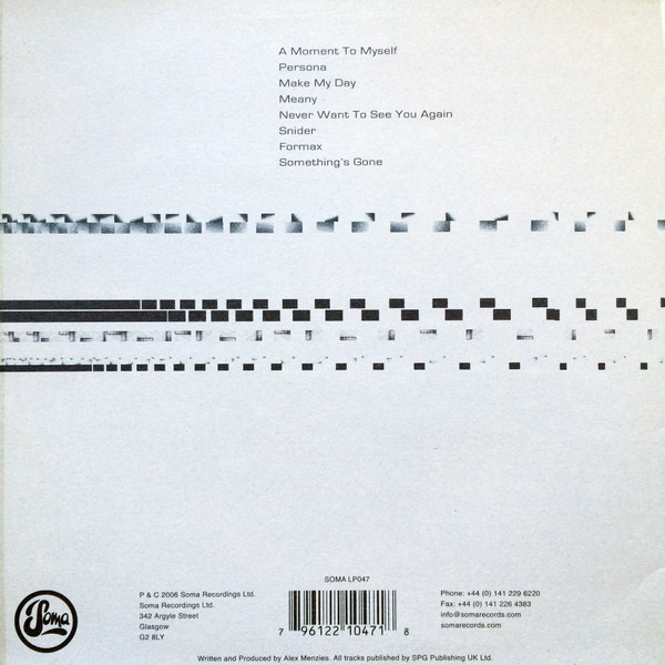 Alex Smoke - Paradolia | Soma Quality Recordings (SOMA LP 47) - 2 Alex Smoke - Paradolia | Soma Quality Recordings (SOMA LP 47) - 2
