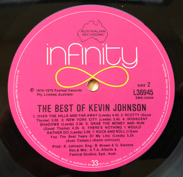 Kevin Johnson - The Best Of Kevin Johnson | Infinity (L 36945) - 4 Kevin Johnson - The Best Of Kevin Johnson | Infinity (L 36945) - 4