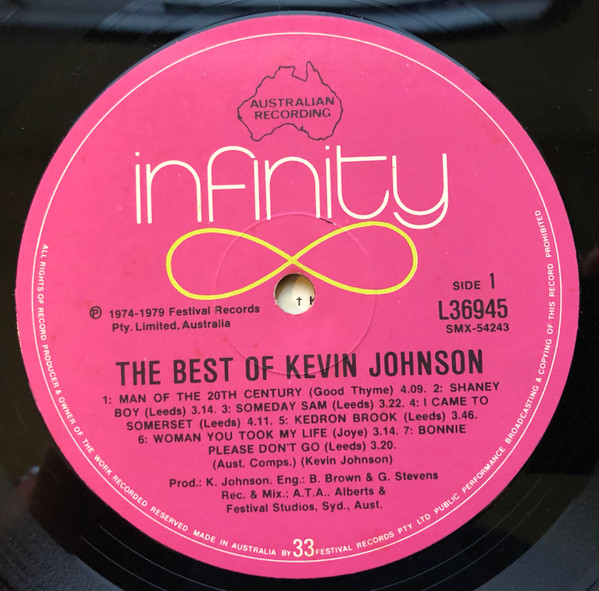 Kevin Johnson - The Best Of Kevin Johnson | Infinity (L 36945) - 3 Kevin Johnson - The Best Of Kevin Johnson | Infinity (L 36945) - 3