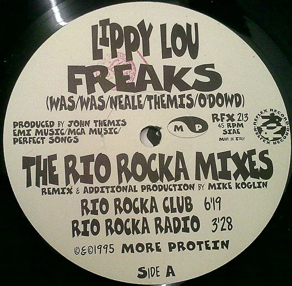 Lippy Lou - Freaks | Reflex Records (RFX 213)