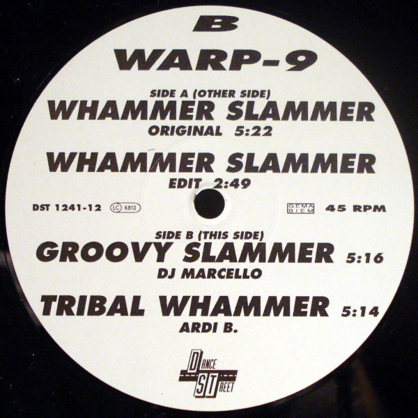 Warp 9 - Whammer Slammer | Dance Street (DST 1241-12) - 2 Warp 9 - Whammer Slammer | Dance Street (DST 1241-12) - 2