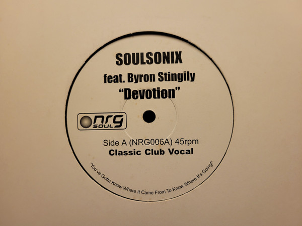 Soulsonix - Devotion | NRG Soul (NRG006)