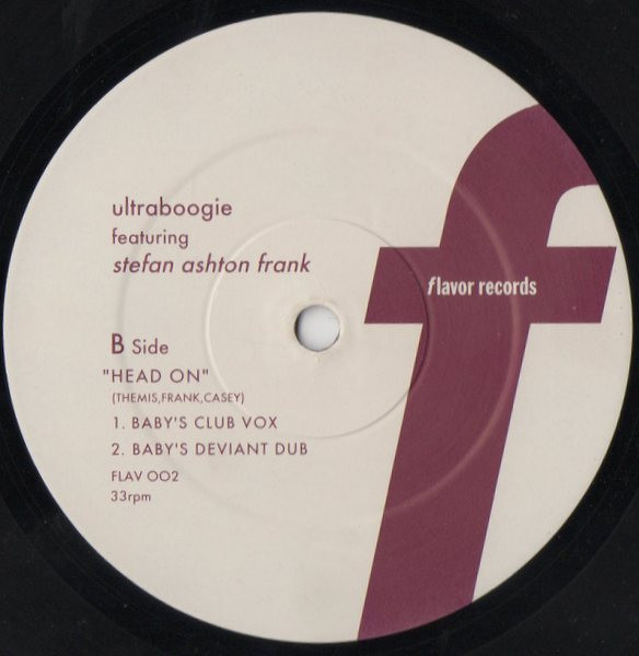 Ultraboogie Featuring Stefan Ashton Frank - Head On | Flavor Records (FLAV 002) - 4