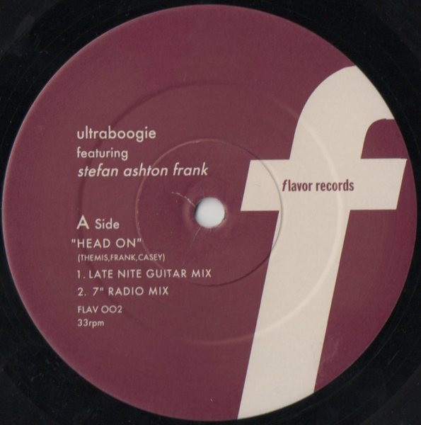 Ultraboogie Featuring Stefan Ashton Frank - Head On | Flavor Records (FLAV 002) - 3