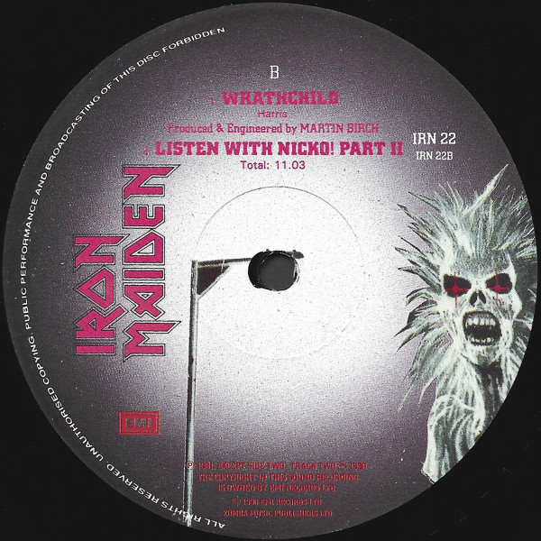 Iron Maiden - Women In Uniform · Twilight Zone | EMI (IRN 2) - 8