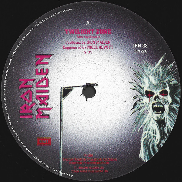 Iron Maiden - Women In Uniform · Twilight Zone | EMI (IRN 2) - 7