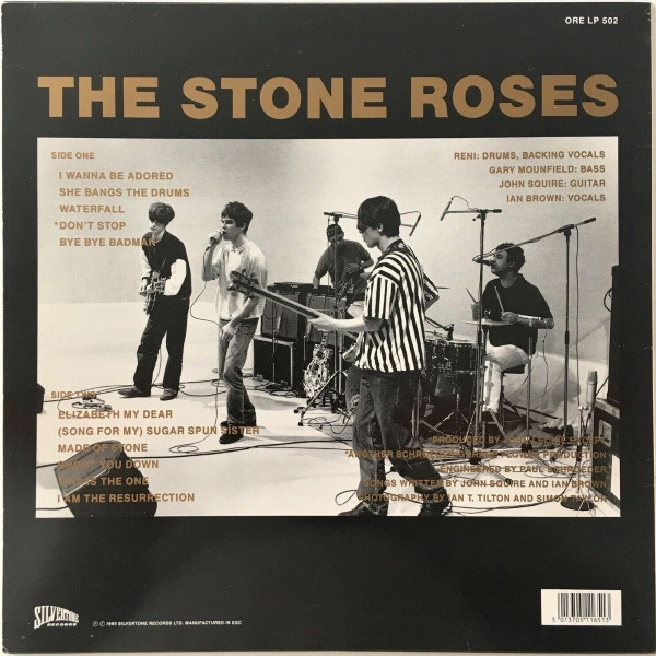 The Stone Roses - The Stone Roses | Silvertone Records (ORE LP 502) - 2 The Stone Roses - The Stone Roses | Silvertone Records (ORE LP 502) - 2