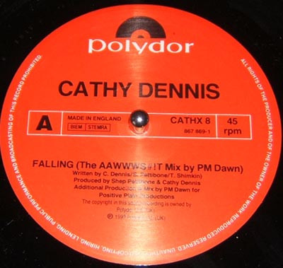 Cathy Dennis - Falling | Polydor (CATHX 8) - 5 Cathy Dennis - Falling | Polydor (CATHX 8) - 5