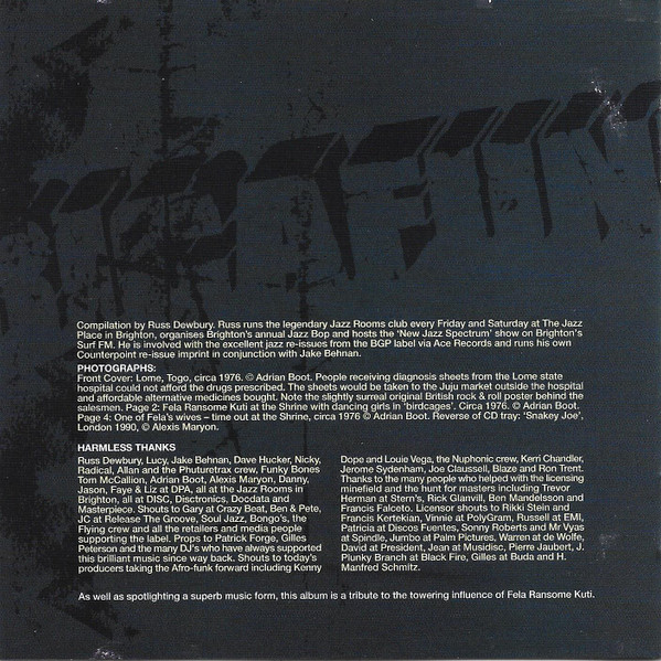 Various - Africafunk: The Original Sound Of 1970s Funky Africa | Harmless (HURTCD016) - 4