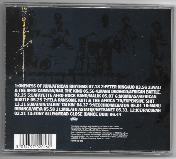 Various - Africafunk: The Original Sound Of 1970s Funky Africa | Harmless (HURTCD016) - 2