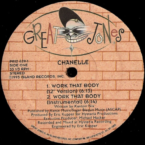 Chanelle - Work That Body | Great Jones (PR12 629-1)