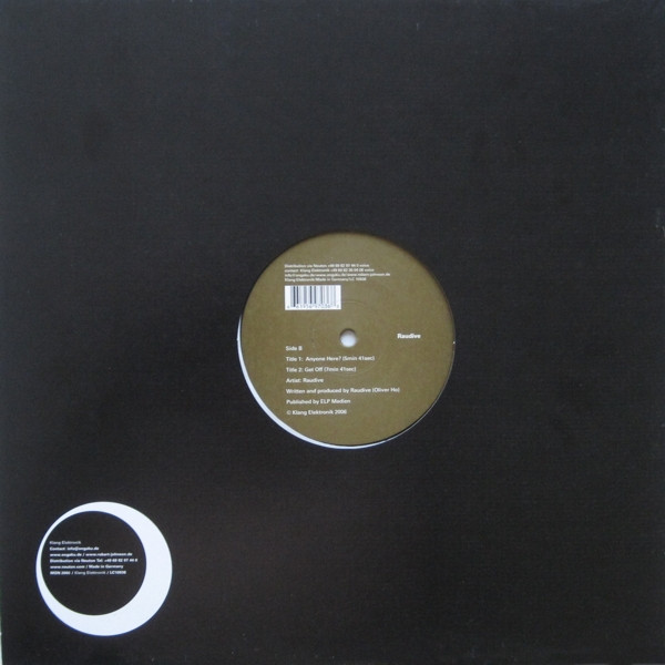 Raudive - Audio EP | Klang Elektronik (Klang 103) - 3 Raudive - Audio EP | Klang Elektronik (Klang 103) - 3
