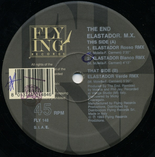 The End - Elastador (Remix) | Flying Records (FLY 148) - 2 The End - Elastador (Remix) | Flying Records (FLY 148) - 2