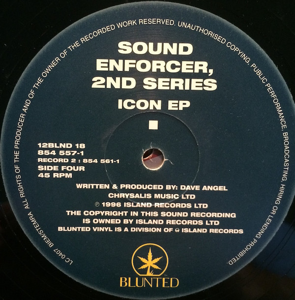 Sound Enforcer - 2nd Series "Icon EP" | Blunted (12 BLND 18) - 5
