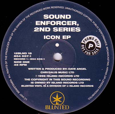 Sound Enforcer - 2nd Series "Icon EP" | Blunted (12 BLND 18) - 2
