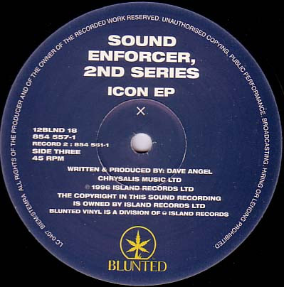 Sound Enforcer - 2nd Series "Icon EP" | Blunted (12 BLND 18) - 4