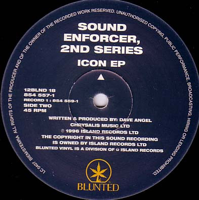 Sound Enforcer - 2nd Series "Icon EP" | Blunted (12 BLND 18) - 3