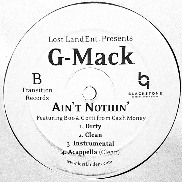 G-Mack - Stunna Foo / Ain't Nothin' | Lost Land Entertainment (L-14599M) - 2 G-Mack - Stunna Foo / Ain't Nothin' | Lost Land Entertainment (L-14599M) - 2