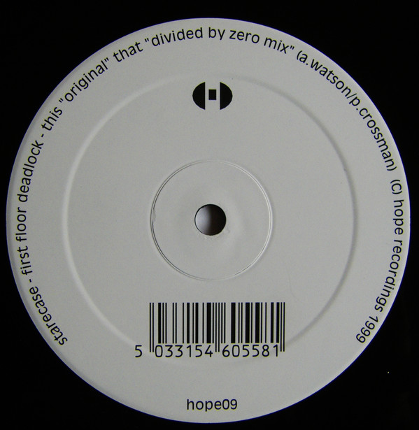 Starecase - First Floor Deadlock | Hope Recordings (hope09) - main Starecase - First Floor Deadlock | Hope Recordings (hope09) - main