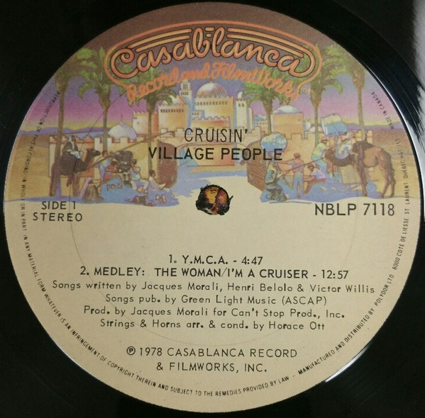 Village People - Cruisin' [Vinyl] | Casablanca (NBLP 7118) - 3