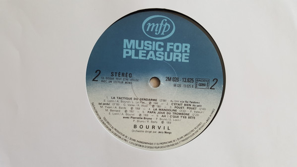 Bourvil - Bourvil | Music For Pleasure (2m 026-13.625) - 4 Bourvil - Bourvil | Music For Pleasure (2m 026-13.625) - 4