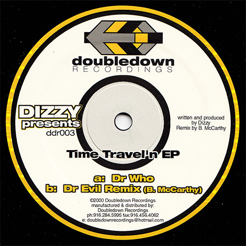 Dizzy - Time Travel'n EP | Doubledown Recordings (ddr003)