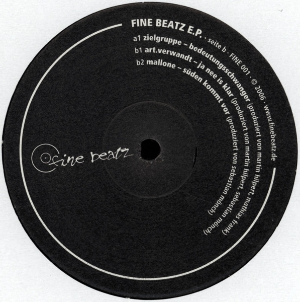 Various - Fine Beatz E.P. | Fine Beatz (FINE 001) - 2 Various - Fine Beatz E.P. | Fine Beatz (FINE 001) - 2