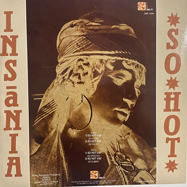 Insania - So Hot | Dig It International (DMX 10020) - 2 Insania - So Hot | Dig It International (DMX 10020) - 2