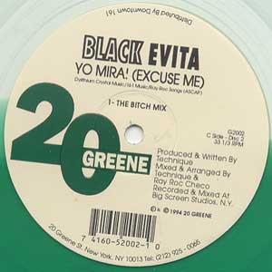 Black Evita - Yo Mira! (Excuse Me) | 20 Greene (G2002) - 3