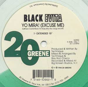 Black Evita - Yo Mira! (Excuse Me) | 20 Greene (G2002)